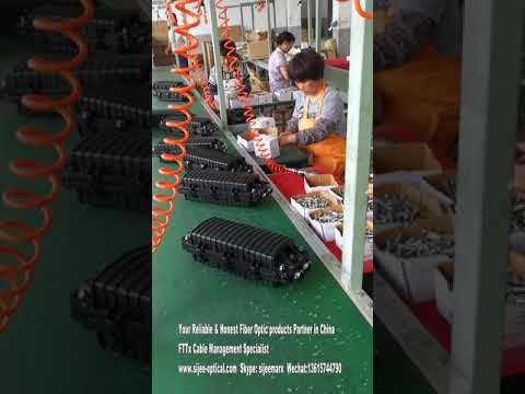 Fiber Optic Splice Closure in workshop