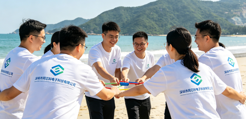 Тімбілдынг на адкрытым паветры Shenzhen Tongxinke Electronic Technology Co., Ltd. паспяхова завяршыўся