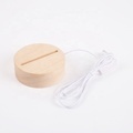 Wholesale 3D Wooden Illusions Lamp LED Night Light Table Lamp1