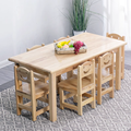 eco-friendly Kids Kindergarten Furniture: High-Quality Solid Wood Desks & Chairs at Affordable Prices1