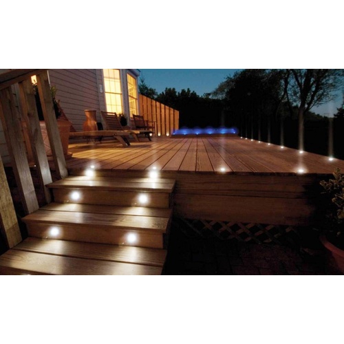 What is the best way to light a deck?