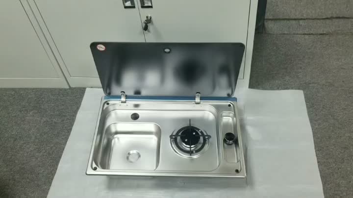 RV -Waschbecken aus rostfreiem Stahl