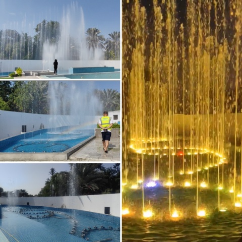 دبئی 35 میٹر لمبائی میوزیکل ڈانس واٹر فاؤنٹین پروجیکٹ