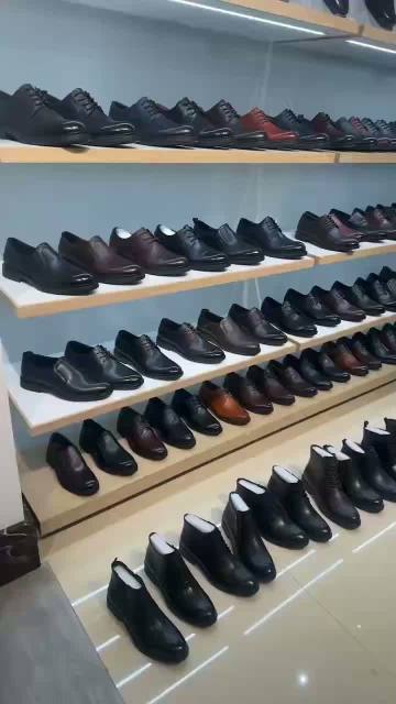 Inside Huatuo – Display Gallery of Men’s Dress and Waterproof Footwear