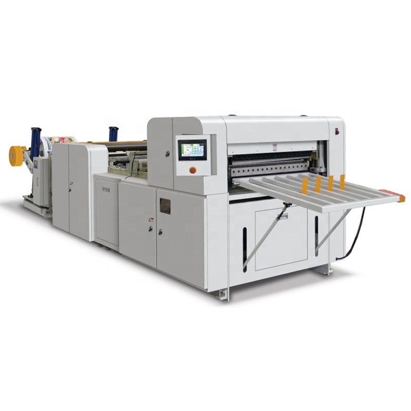 CQJ-B Series Intelligent High Precision Cross Cutting Machine for Making Hamburger Paper Food Packaging Sheeting Machine