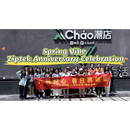Uniendo corazones y mentes para un nuevo viaje: Ziptek organiza la actividad de creación de equipos Spring Vitality y Anniversary