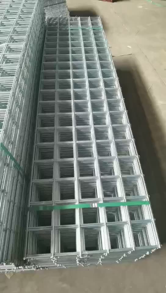 Ocynkowane 1*2M 10*10 mm spawany panel siatkowy dla budownictwa China Factory Cena1
