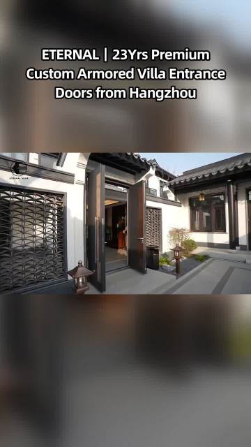 Premium Security Doors Built for Global Markets Since 1995