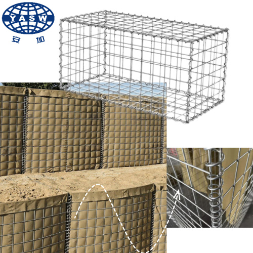 Defensive Barrieren von Militärs und nicht gewebten PP Geotextile Barrier Systems