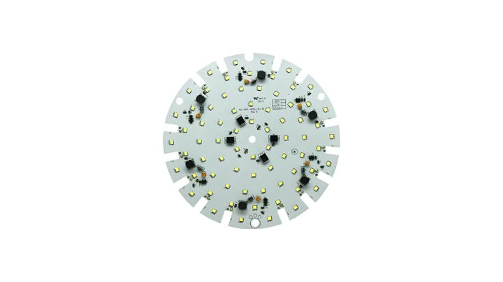 Placa PCB LED de lado doble