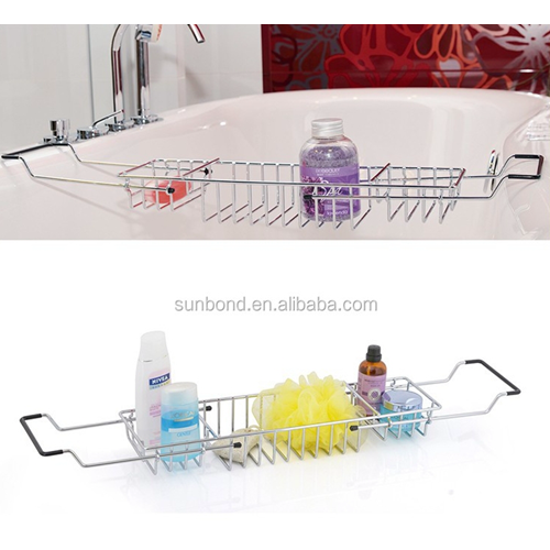 Bathroom Storage Solutions: Towel Racks, Bathtub Caddies, and Suction or Adhesive Caddies