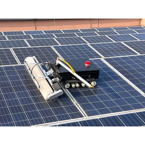 La limpieza de pinceles robot para paneles fotovoltaicos tiene mucha demanda