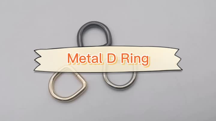 Metall D Ring