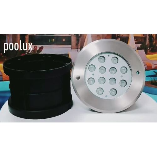 AC12V High Power 12 watts Lights Underground pour le sol du jardin extérieur