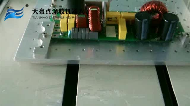 PCB-Kleber-Abgabemaschine Konforme Beschichtungsmaschine Kleberabgabe Roboter Th-2004D-PT1