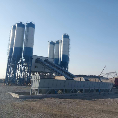 Commercial concrete batching plants