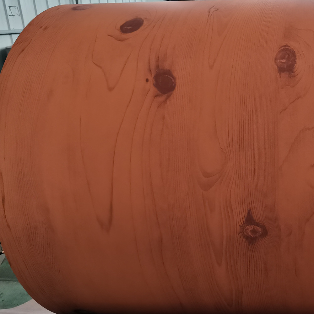 Keluli Pandangan Butiran Kayu Pracat untuk Panel dinding