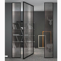 Aluminium Pivot Doors with Tempered Glass for Office and Hotel - Easier Installation1