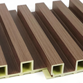 Custom Ecological Bamboo Wood Fiber Grille Panels for Indoor Use with Graphic Design1