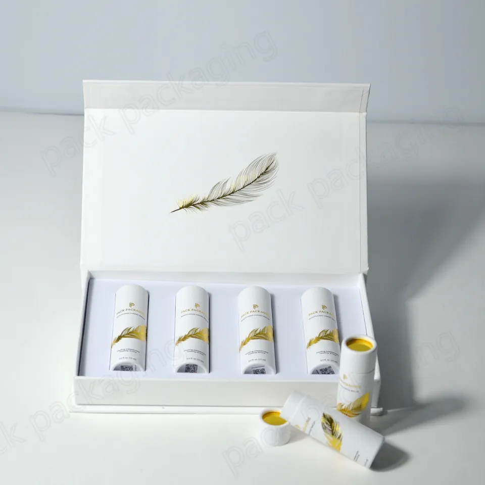 Paper tube packaging box