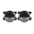Super Bright LED Car Rain Driving Light - 30W Aluminum White LED Fog Lamp for Trucks and Sedans1
