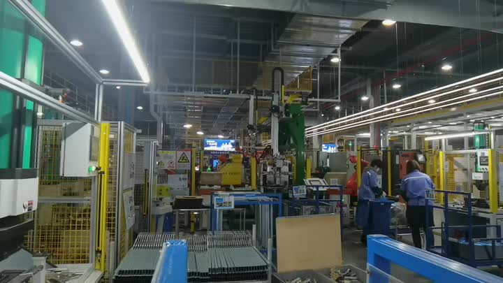 Dishwasher tub assembly line for midea