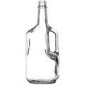 1.75L Clear Glass Liquor Bottles with Handles: Your Premium Packaging Solution1