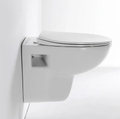 2024 New Design Rimless Wall Hung Toilet with Ceramic P-trap for Luxury Bathrooms1