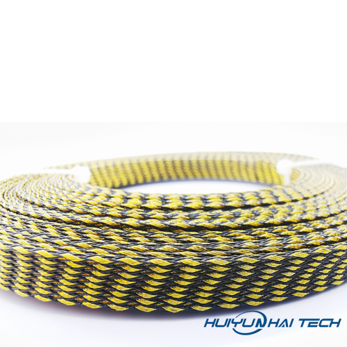 PEEK Braided Sleeve is a commonly used cable protection material