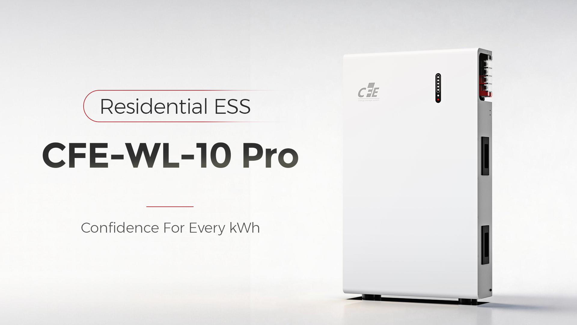 CFE-WL-10 Pro 51,2 В 200 Ач LiFePO4 аккумулятор