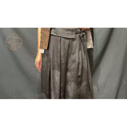 pantalones de seda para mujeres