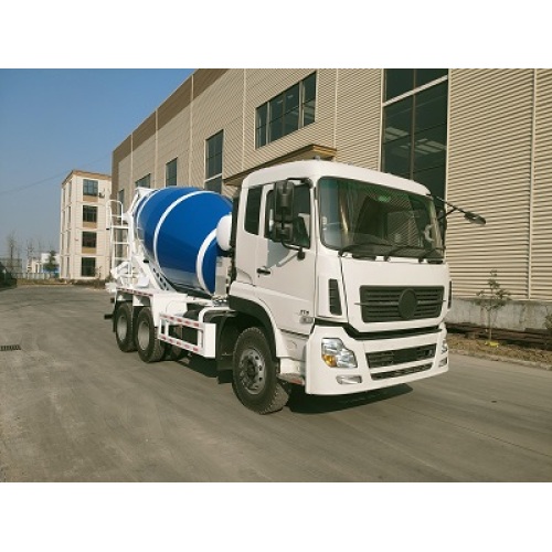 Concrete Truck Mixer Right Handle  -test drive