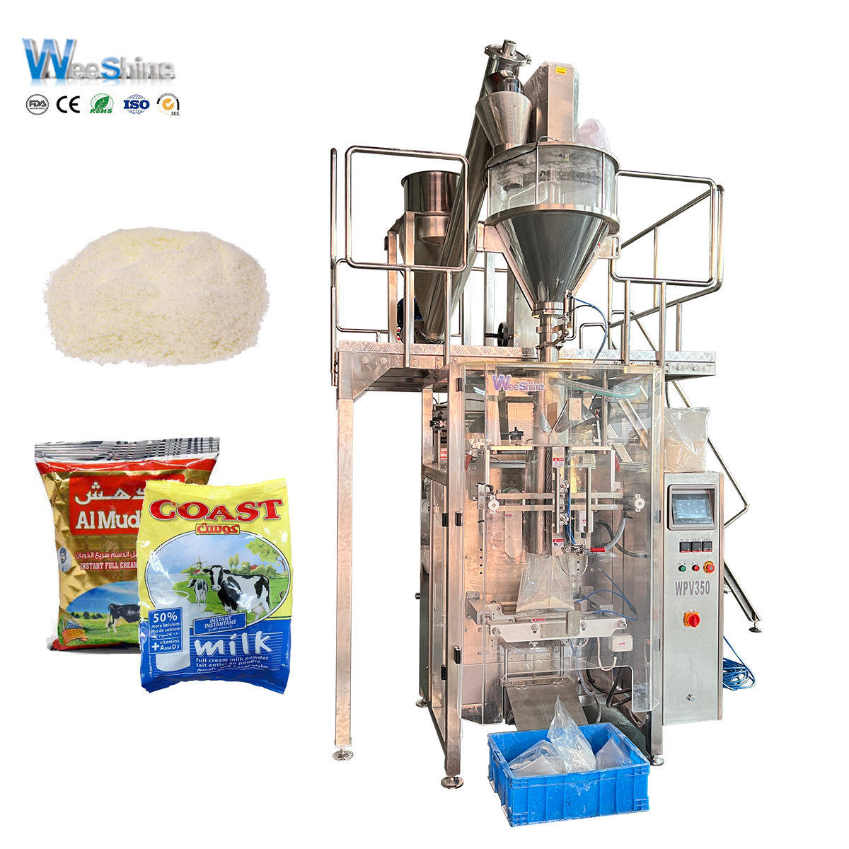 Máquina de embalagem WPV350Powder