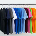 Wholesale Custom Size 100% Cotton Men's O-Neck Blank T-Shirts with Printed Patterns1