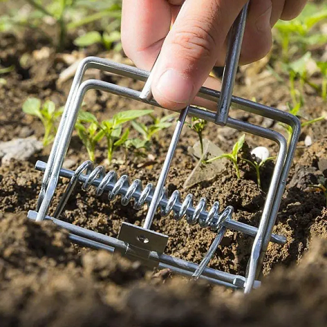 Mol val koude gegalvaniseerde dierenval eenvoudige set