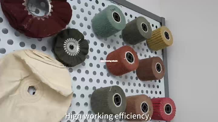 wire drawing wheel polishing