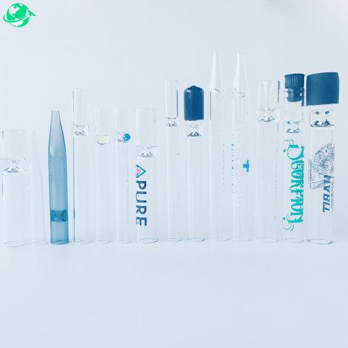 Accessori per fumare in vetro/ Chillum di vetro/ Pipa del fumo