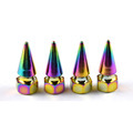 Shining Aluminum Alloy Car and Bike Tire Valve Covers in Stock1