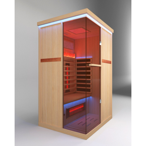 Канадскі балігаловы з двухбаковым шляхам інфрачырвонай сауны, вырабленай з якаснай канадскай дрэў, стала новым выбарам для аховы здароўя дома.
