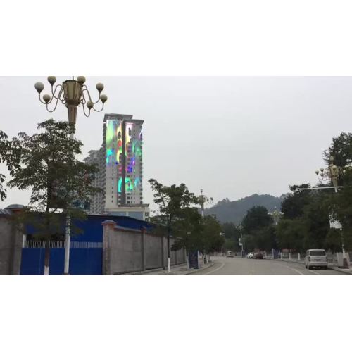 شاشة LED مرنة شبكية M6-P100 في قوانغشي