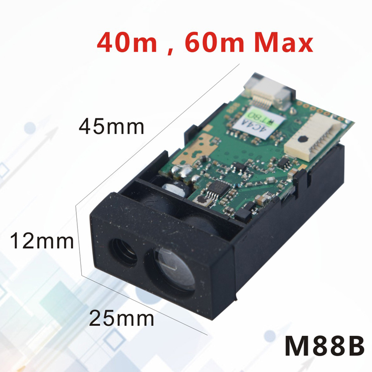 60m LED Display Mid-range Laser Meter Module China Manufacturers ...