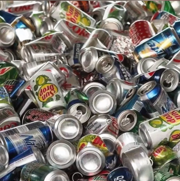 Aluminum cans Baler