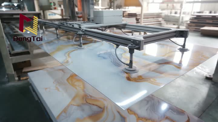 PVC marmurowy panel ścienny dekoracja wewnętrzna