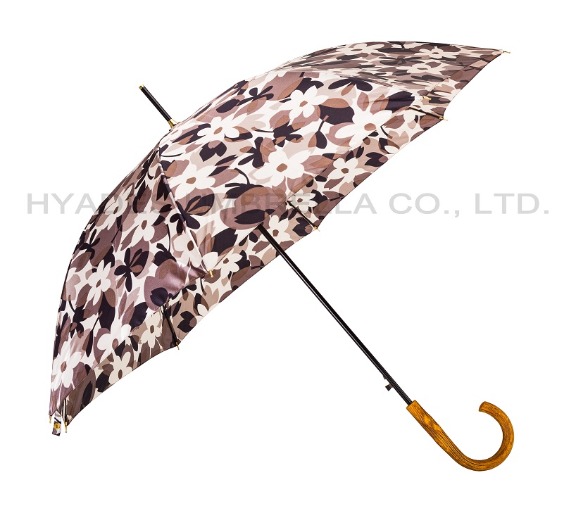 Womens Auto Open Straight Umbrella