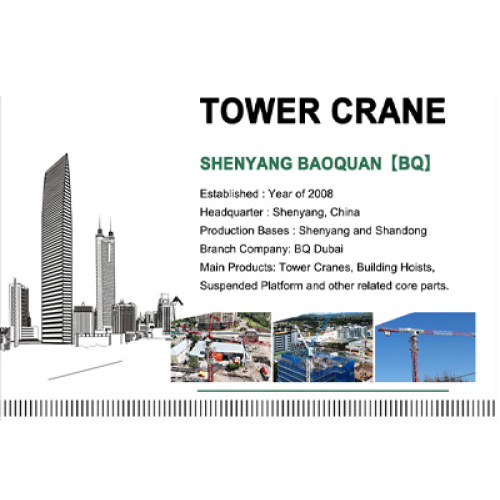 Tips on maintenance and repairment of tower crane mechanism equipement