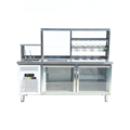 Custom Commercial Chiller Tea Display Counter Bubble Tea Counter1