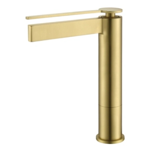 Luxueux or, interprétation du nouveau style de salle de bain - Faucet de bassin de salle de bain en or