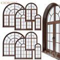 Villas Arch Window Louver Odick Australian Arch swing Thiết kế đồ họa Thép không gỉ chống trộm hợp kim bằng nhôm Hợp kim ngang hiện đại1