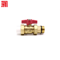 Super September Offer: T413 All-cooper 180 Degree Butterfly Handle Inner-Outer Screw Articulated Backwater Ball Valve1
