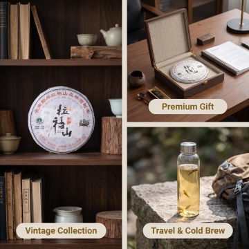 2019 Ancient Forest Raw Pu'er Tea from Lahu Mountain, Mengku, Yunnan